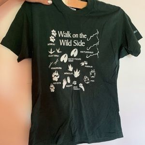 Boys dark green graphic tee